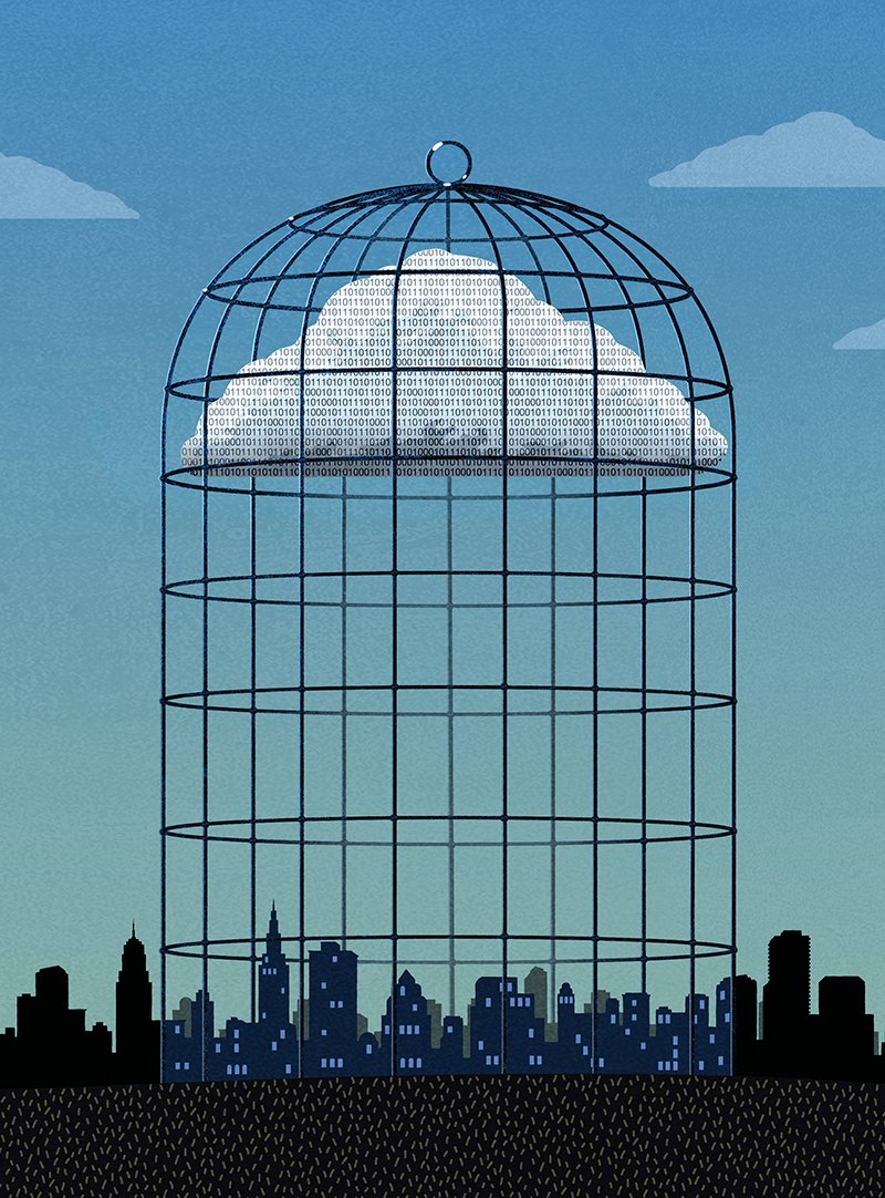 Cloud Insurance illustration